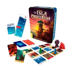 ANSALDO - Juego de mesa La Isla Prohibida 4 jugadores aventura