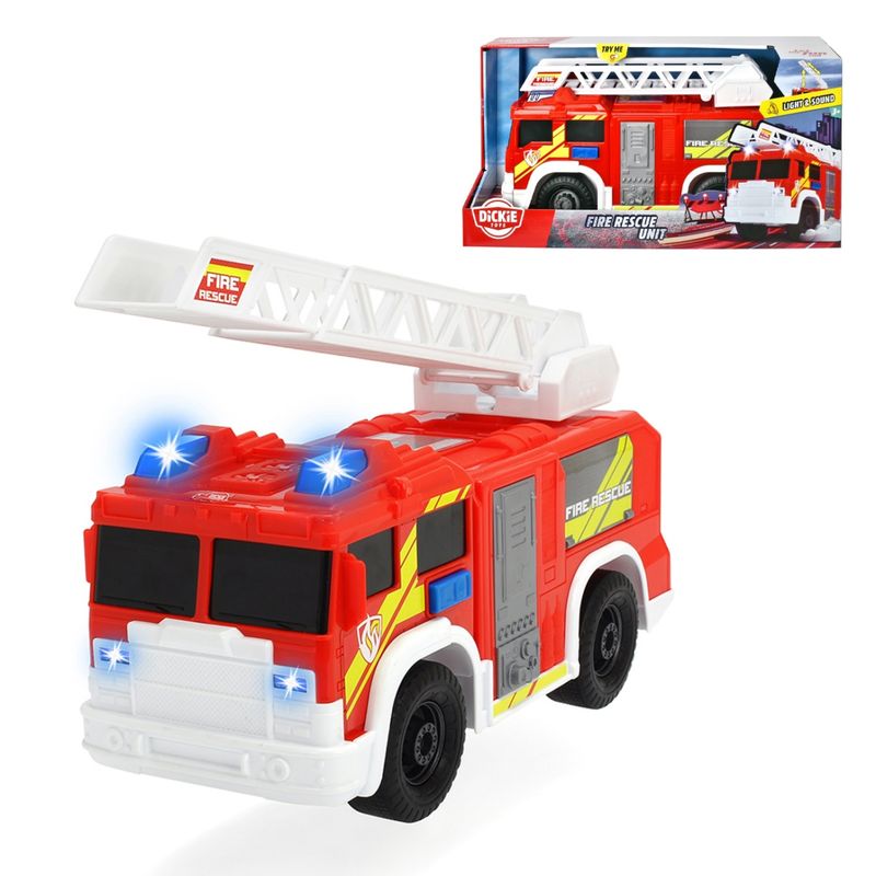Dickie Toys - Unidad De Rescate De Bomberos Dickie