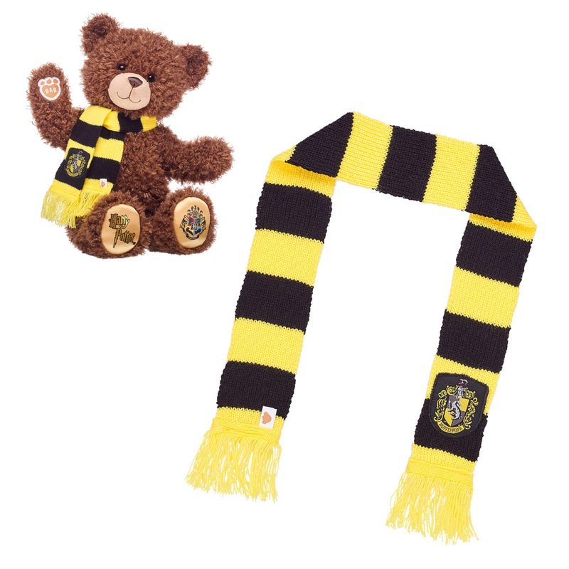 BUILD A BEAR - Bufanda Build a Bear Hufflepuff Harry Potter peluche