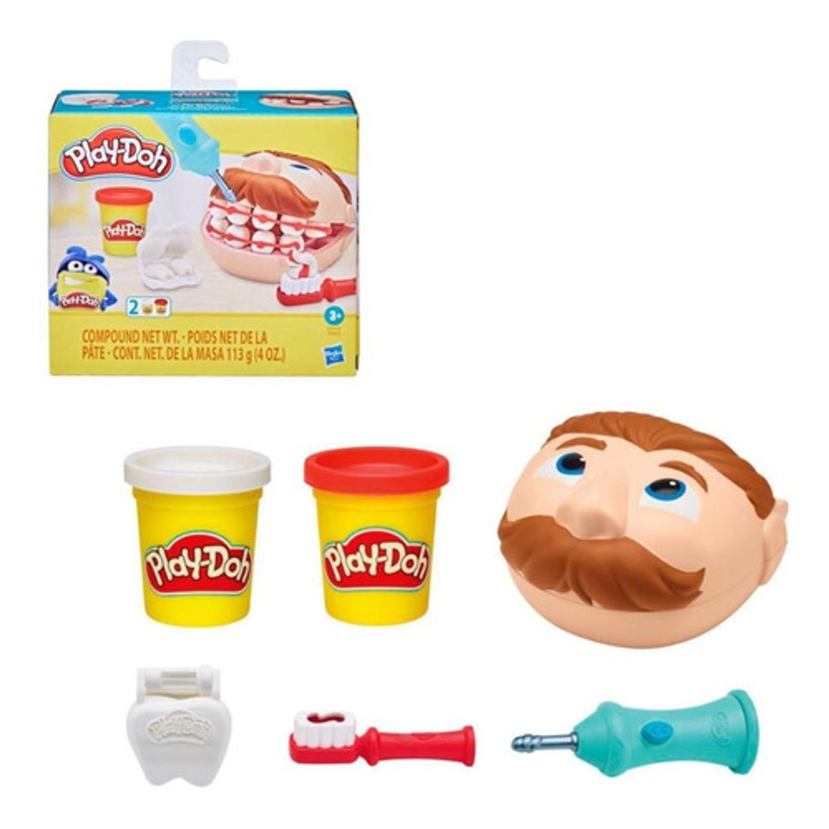 PLAY DOH - Juego didáctico Play Doh mini dentista clásico