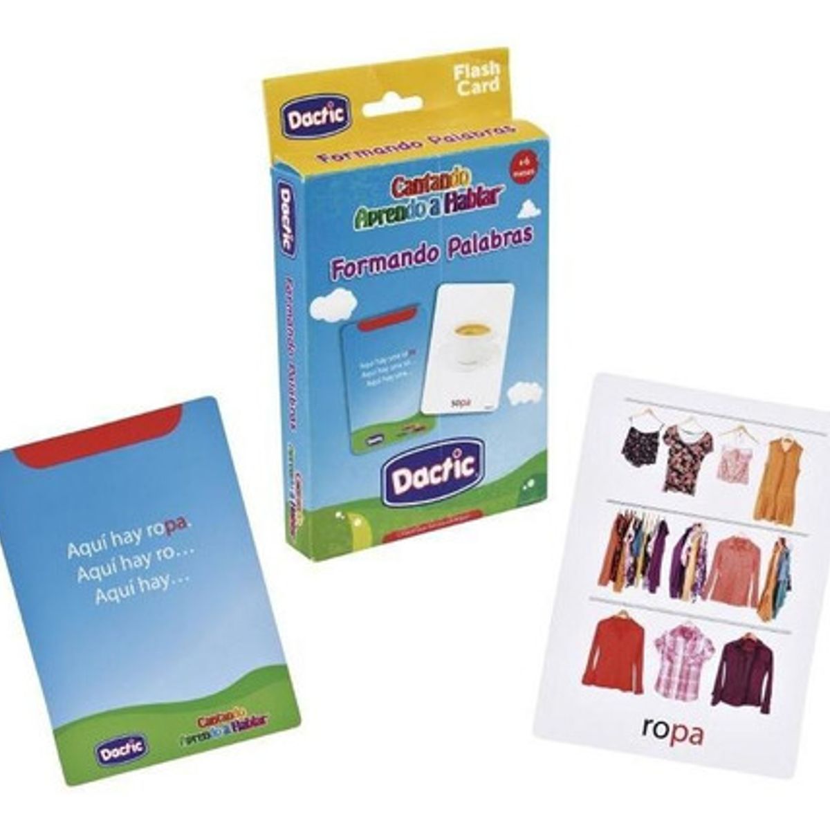 DACTIC - Láminas educativas DACTIC para completar palabras y cantar