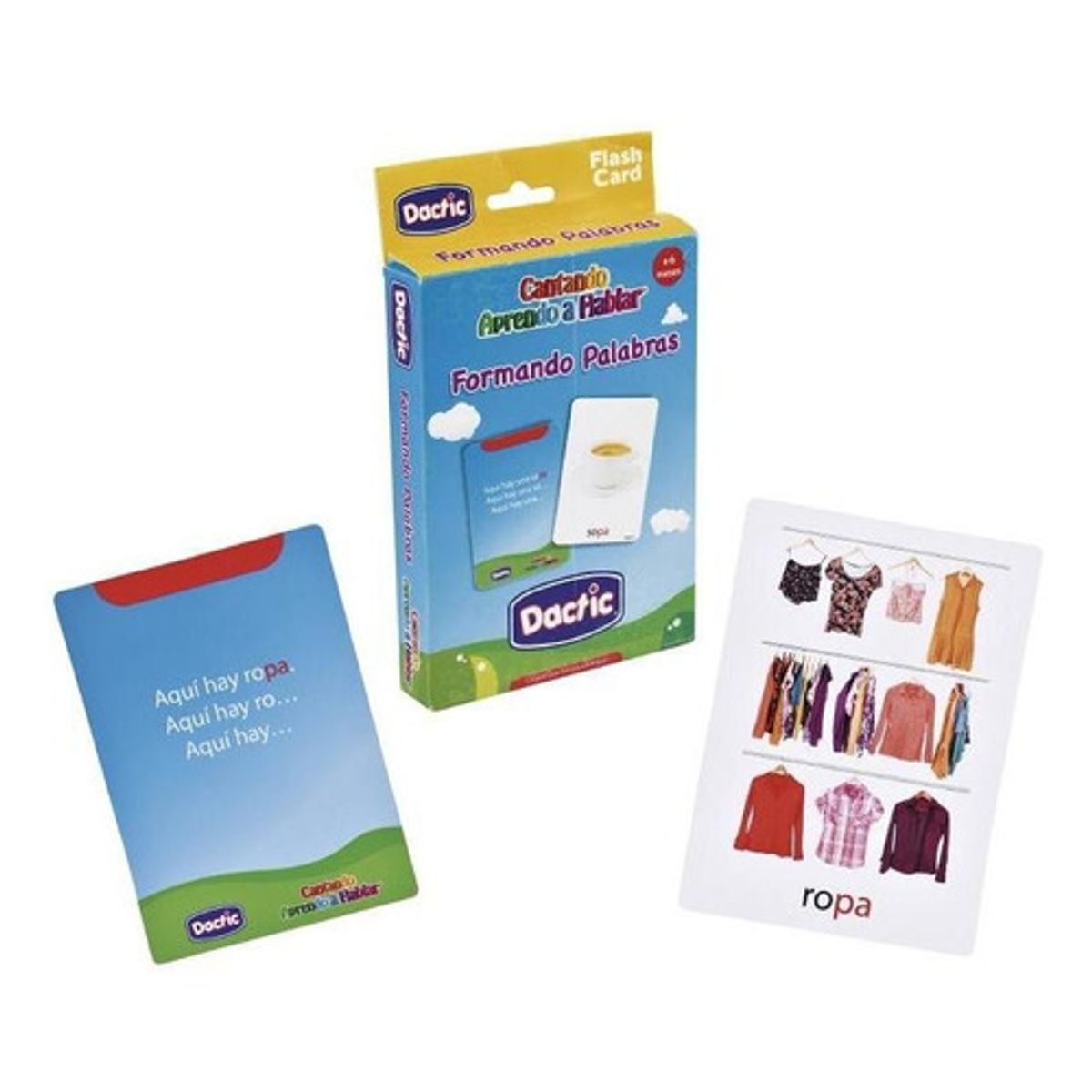 DACTIC - Láminas educativas DACTIC para completar palabras y cantar