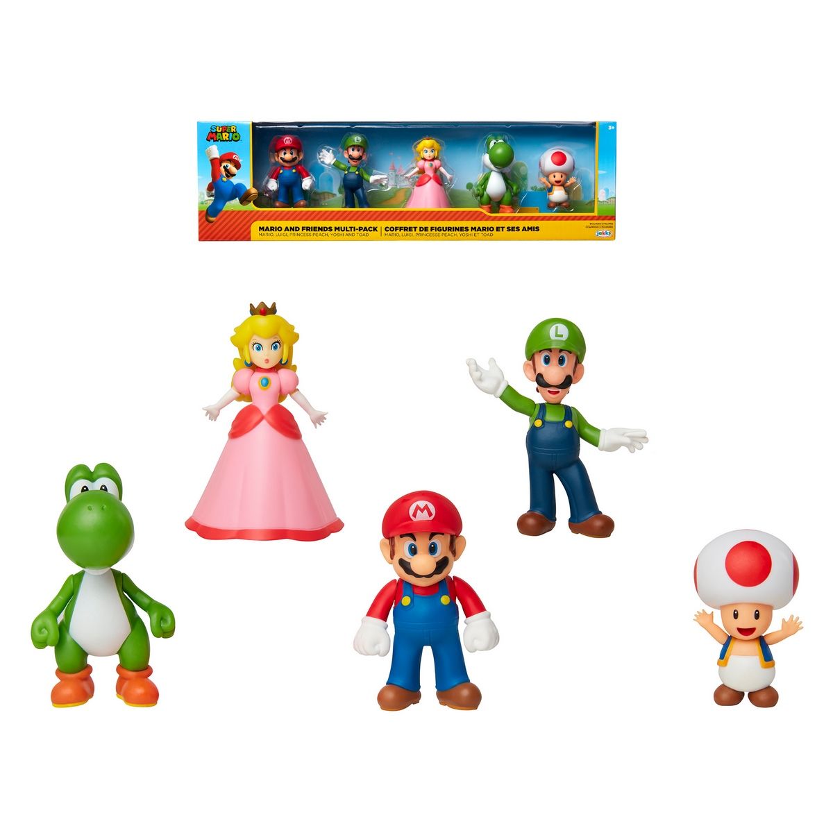 NINTENDO - Figuras de acción Nintendo Super Mario pack clásico