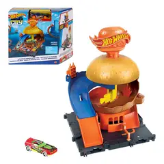 HOT WHEELS - City Tienda De Hamburguesas
