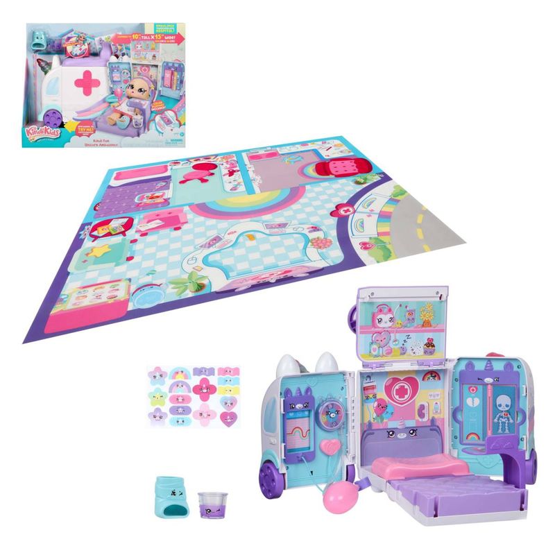 ANSALDO - Kindi Kids Set Ambulancia De Unicornio