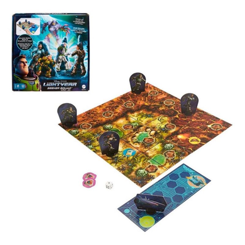 DISNEY - Juego de mesa Lightyear 4 jugadores aventura espacial