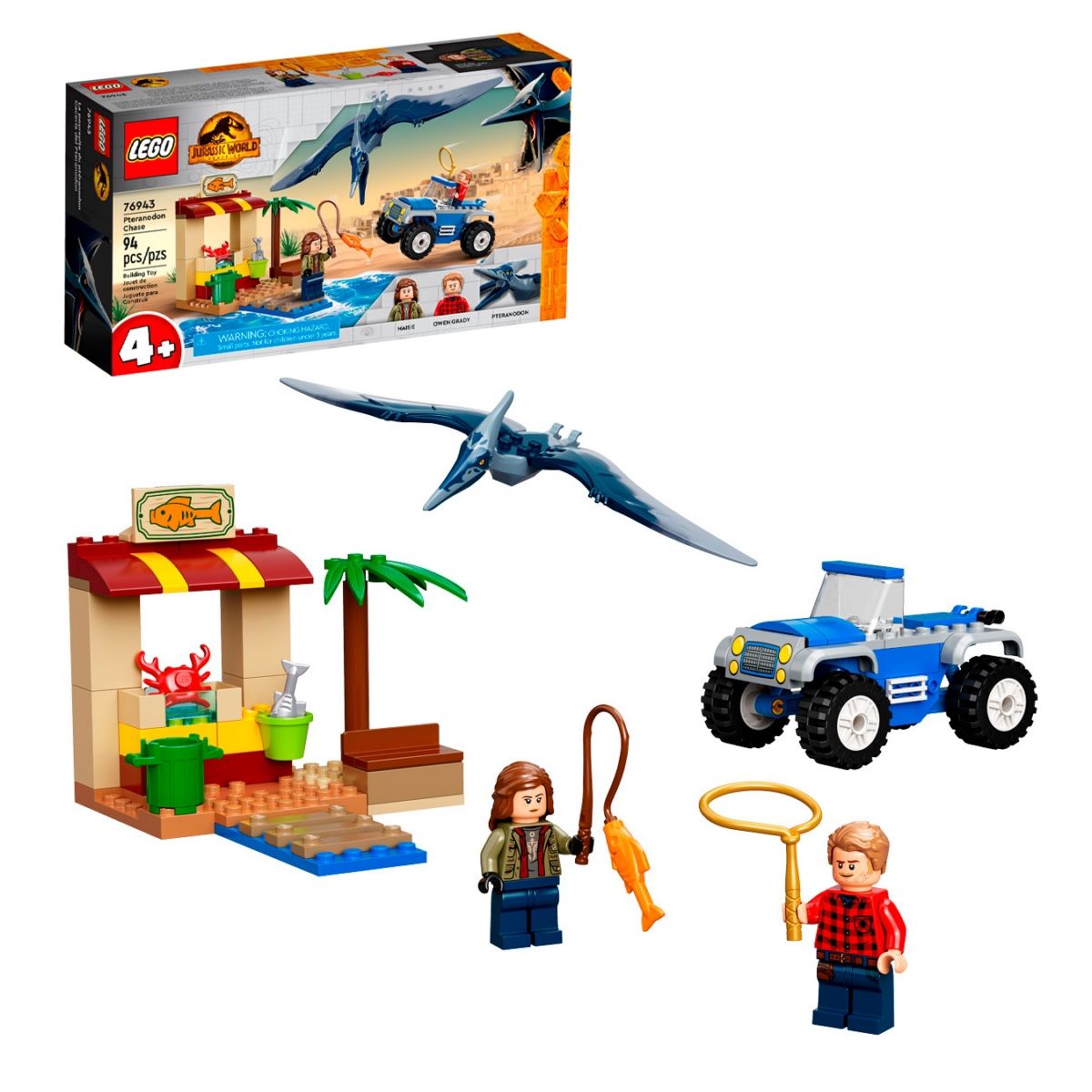 JURASSIC WORLD - Cacería Del Pteranodon Jurassic World Lego