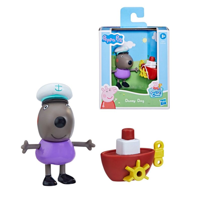 PEPPA PIG - Figura Peppa Pig Amigos Divertidos - Danny Dog