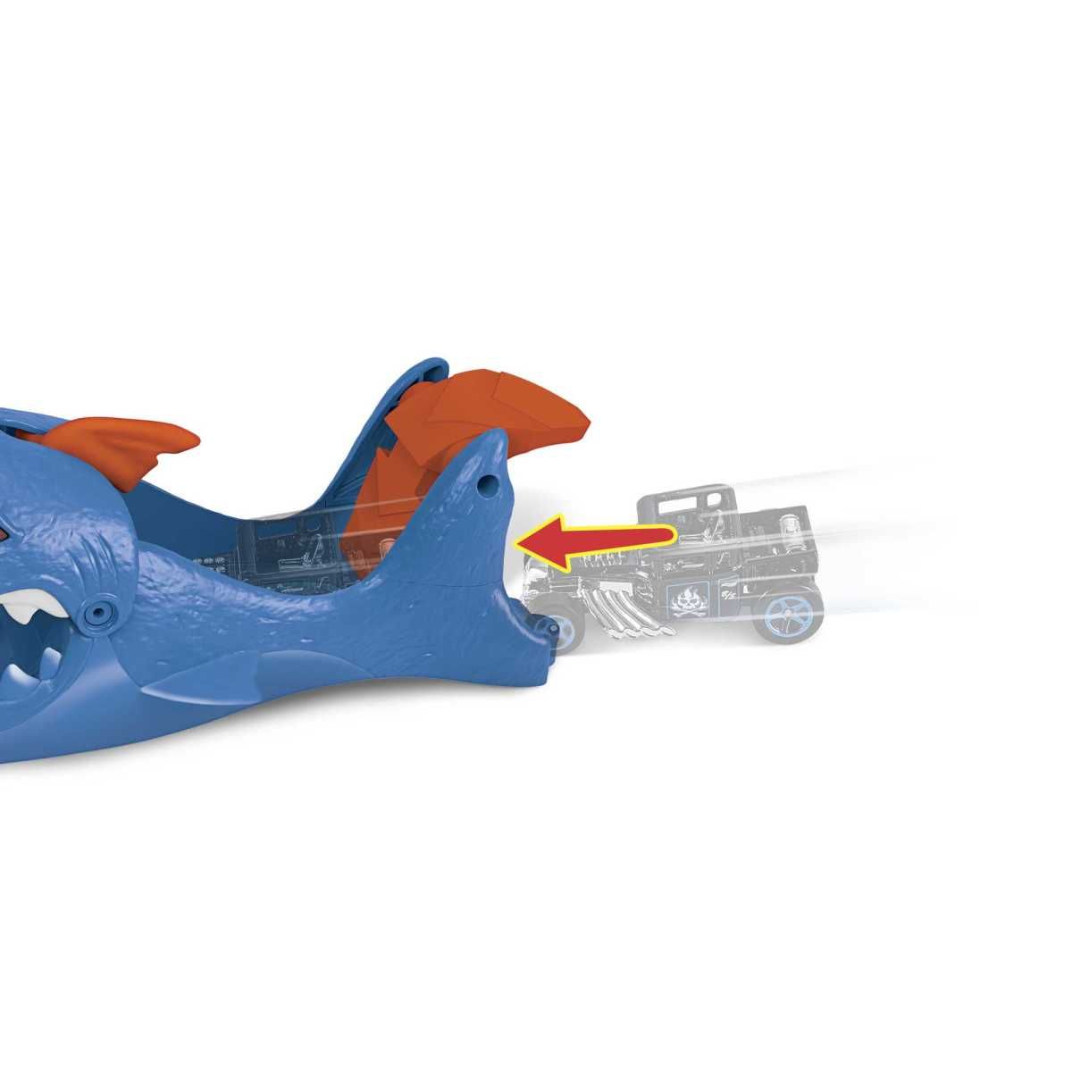 HOT WHEELS - Hot Wheels Lanzasores Nemesis Mattel - Shark Launcher