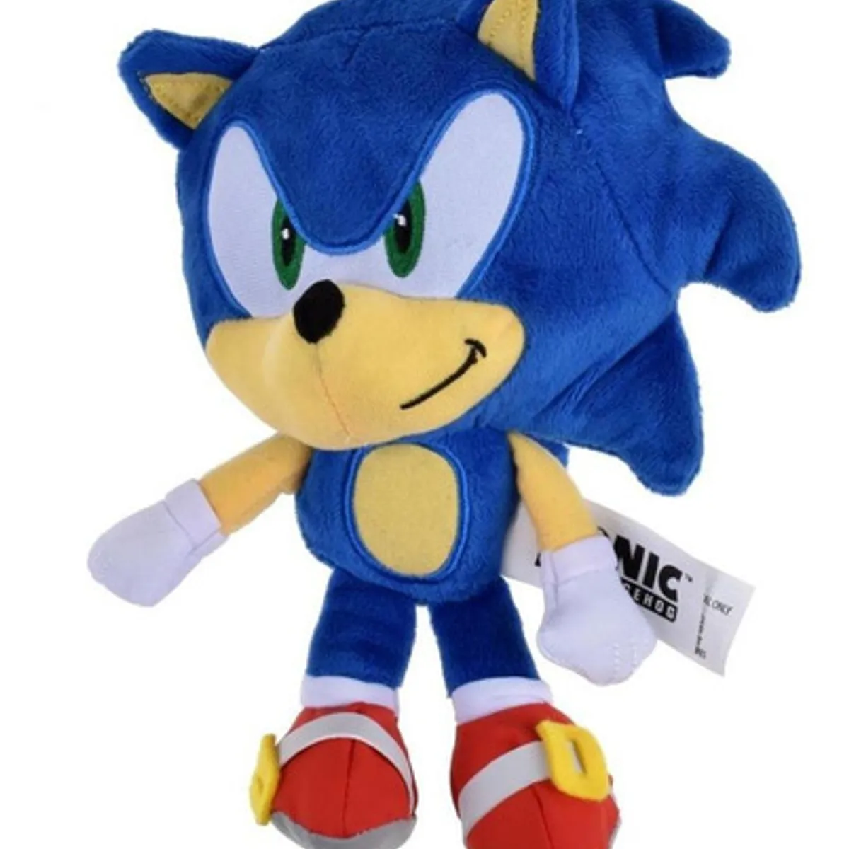 SONIC - Peluche Sonic clásico 23 cm felpa suave