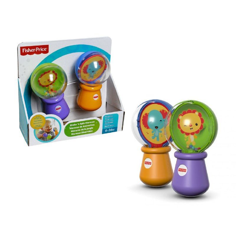 FISHER PRICE - Sonajeros De Animalitos Entretenidos Fisher Price