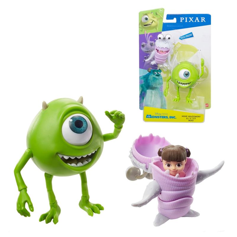 DISNEY - Disney Pixar Figura Accion 18 Cm - Mike Wazowski & Boo Bouh