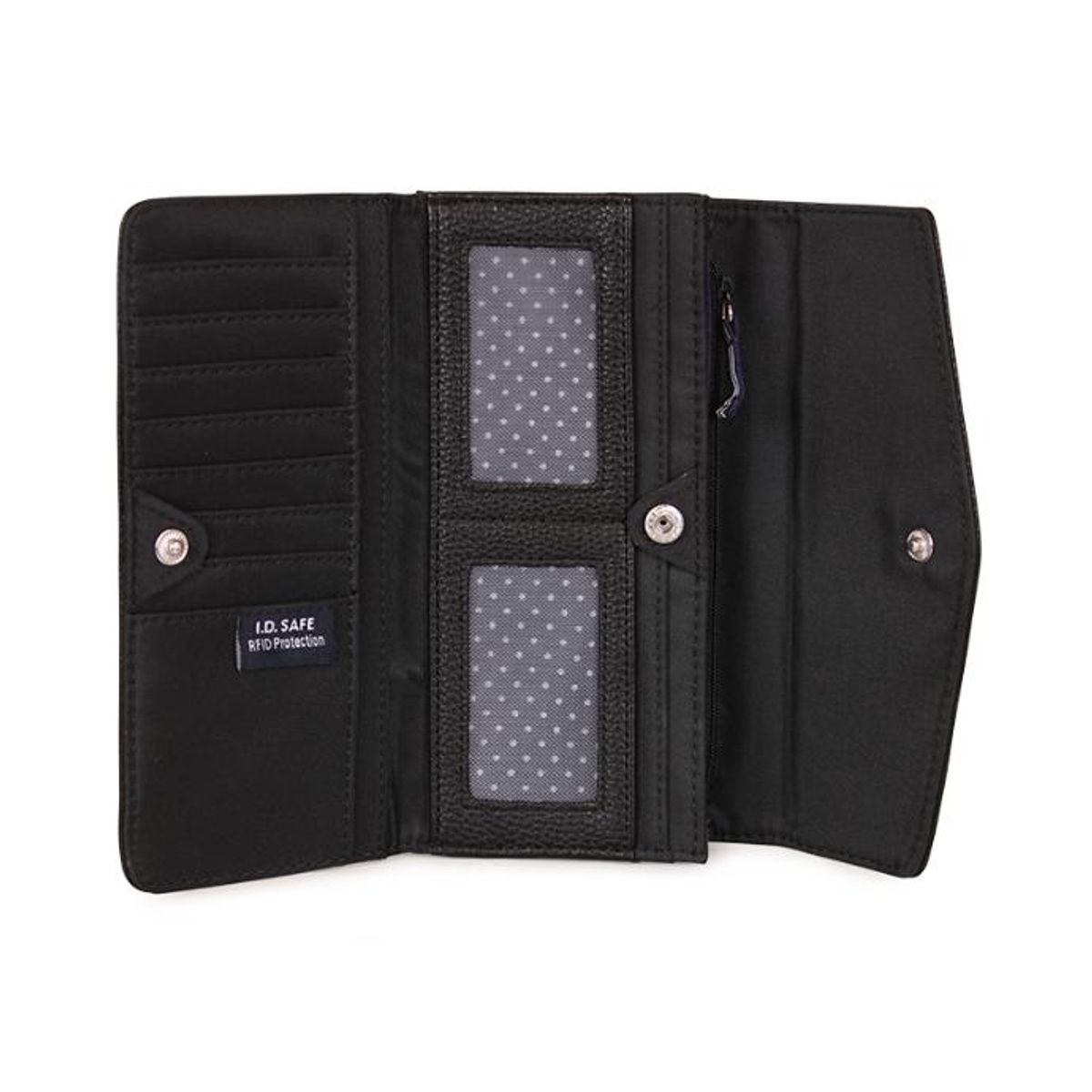 NAUTICA - Billetera de mujer Serena negra NAUTICA