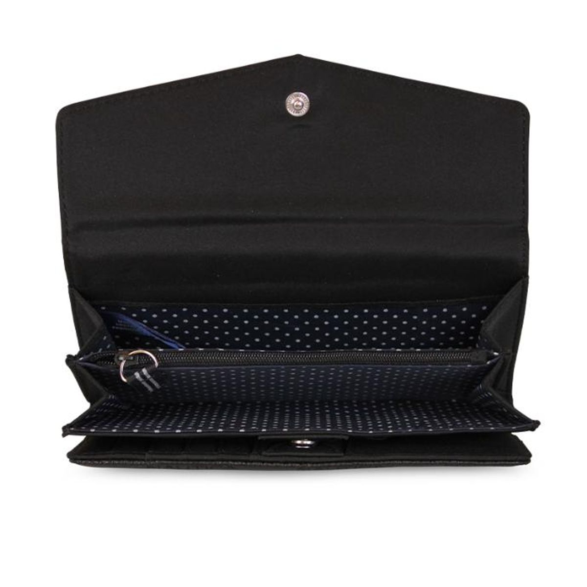 NAUTICA - Billetera de mujer Sunset negra NAUTICA