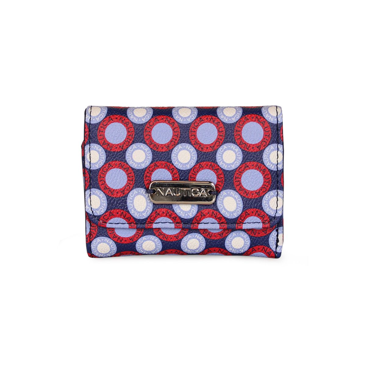 NAUTICA - Billetera de mujer America roja NAUTICA