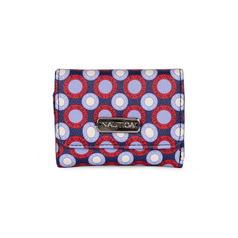 NAUTICA - Billetera de mujer America roja NAUTICA