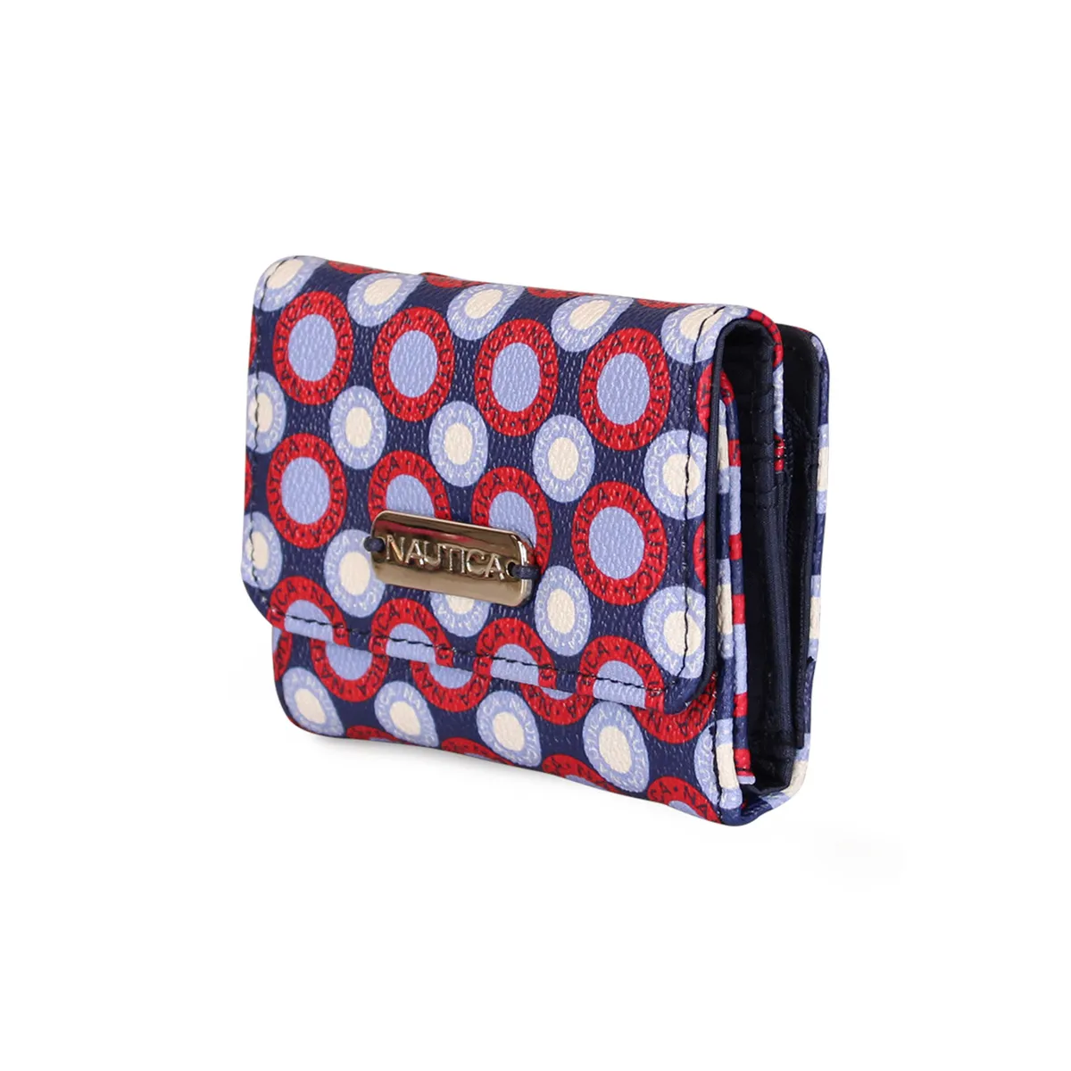 NAUTICA - Billetera de mujer America roja NAUTICA