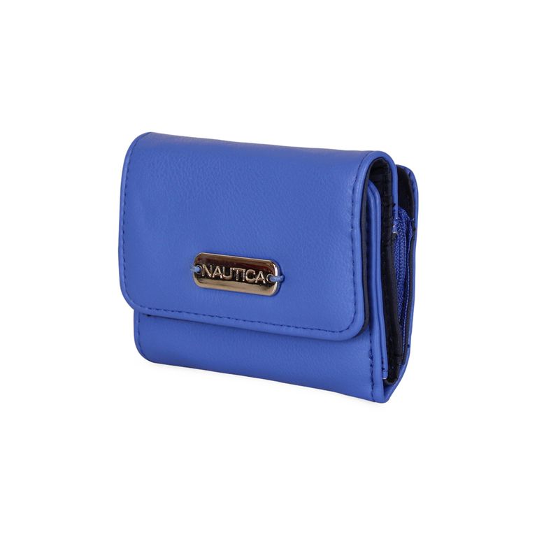 Billetera de mujer Sidney azul Azul TALLA UNICA