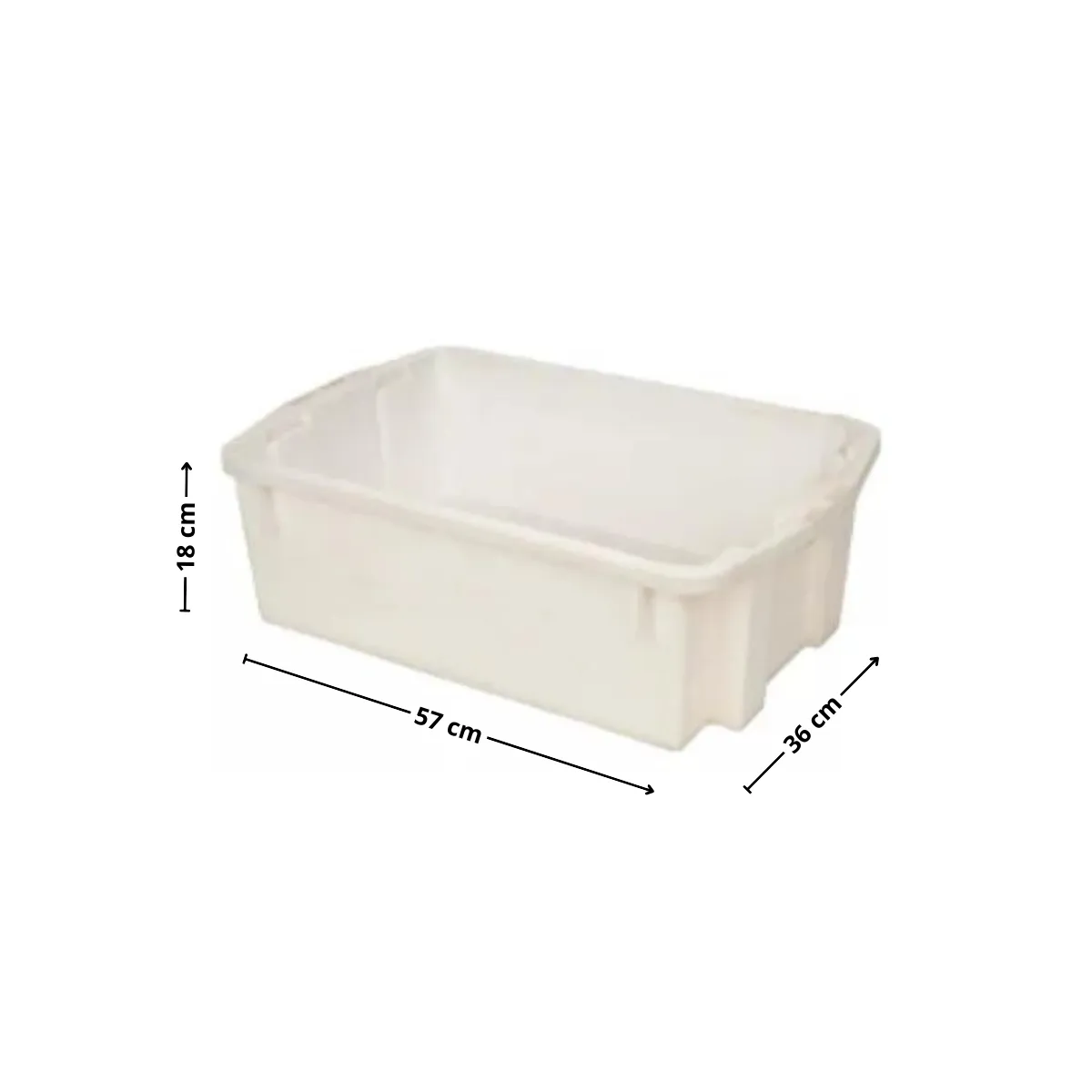 WENCO - Gamela 15kg blanca 6 unidades Wenco