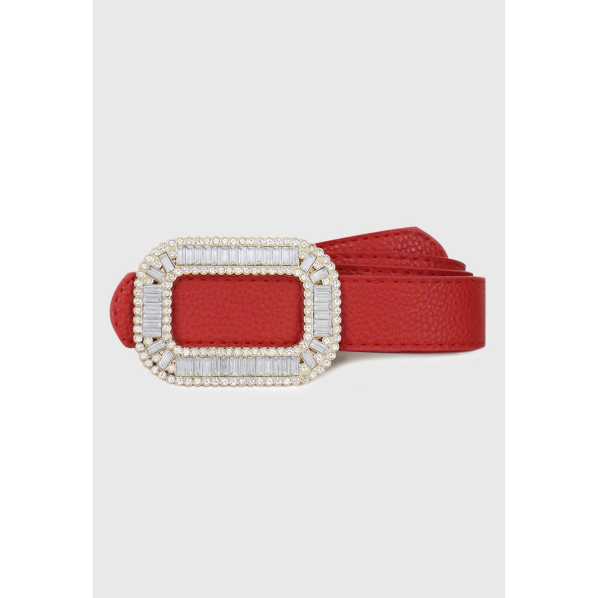 CARVEN - Cinturón mujer Amaia rojo Carven Paris