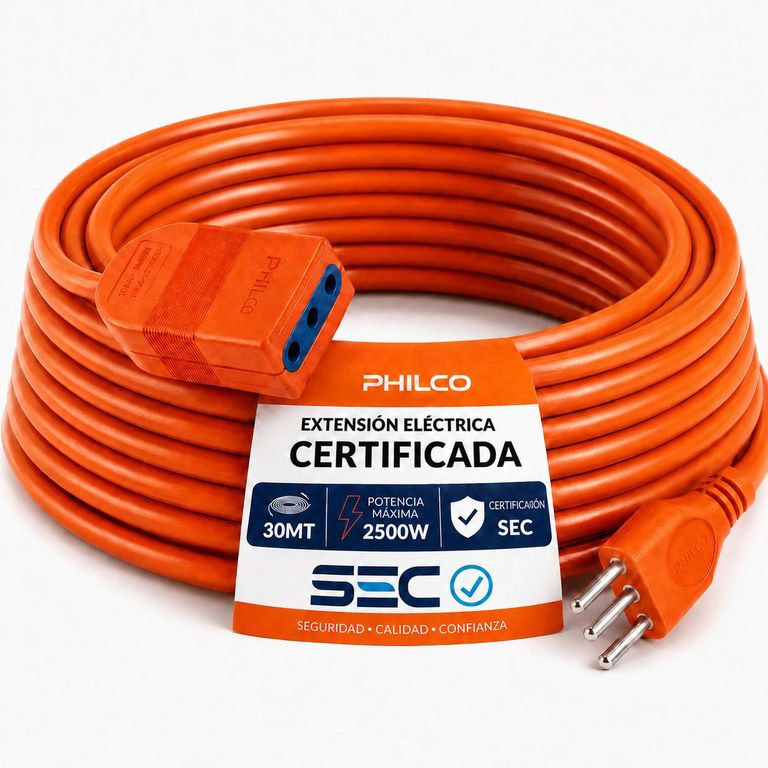 Extension Electrica 30 M SEC XT49 / 2500W/ 10A