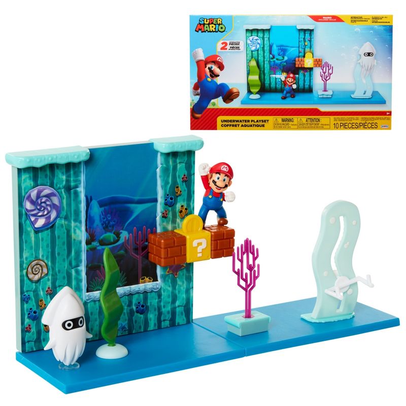 NINTENDO - Nintendo 6 Cm Playset Bajo El Agua