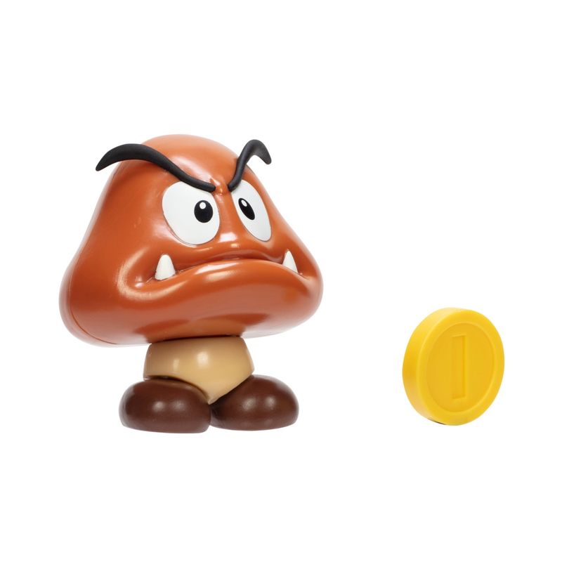 NINTENDO - Nintendo Super Mario 10 Cm Figuras - Goomba Con Moneda