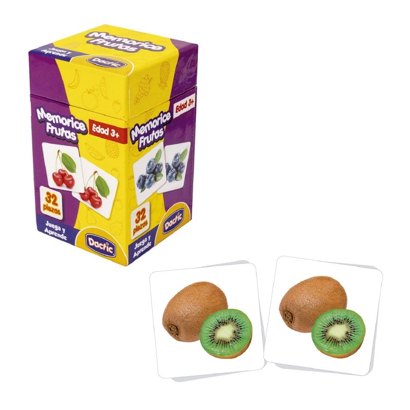 DACTIC - Juego Memorice Fruta Carton Dactic