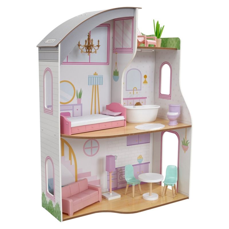 ANSALDO - Elise De Madera De 2 Pisos Tipo Barbie