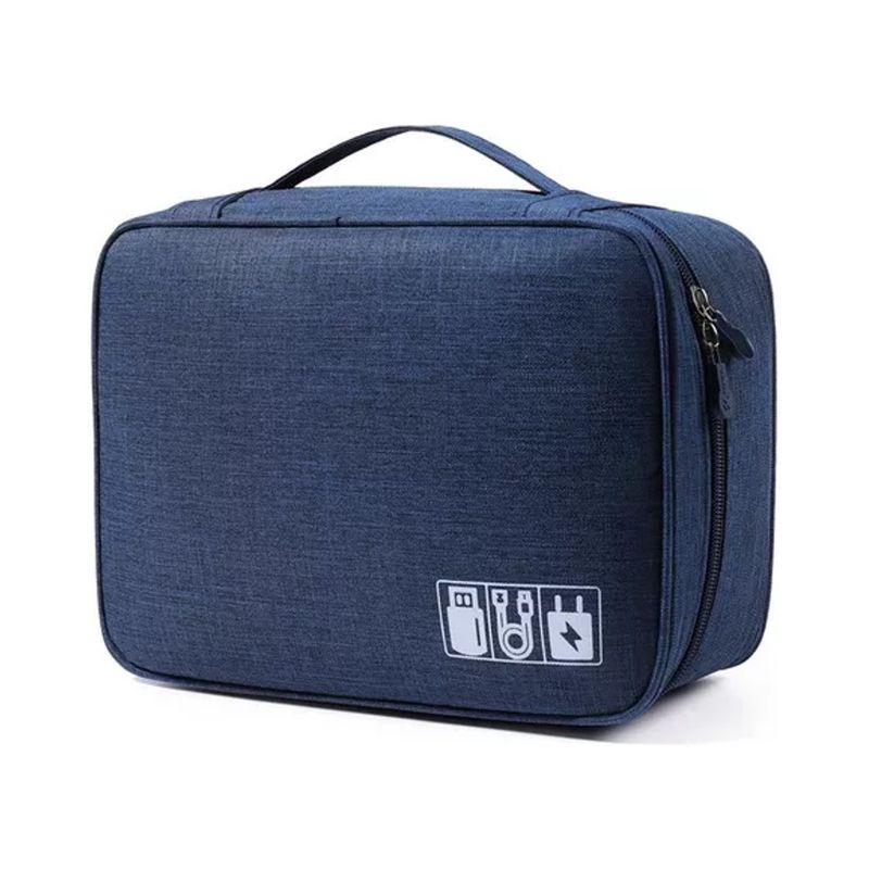 GENERICO - Bolso Organizador De Cables Usb Accesorios Viajero