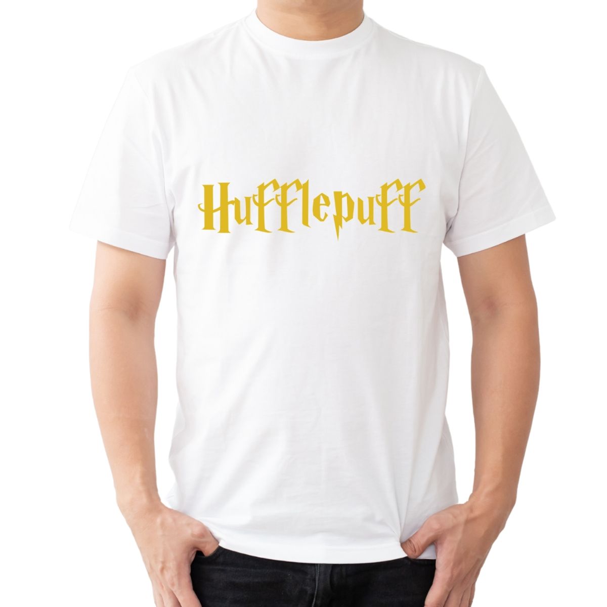 GENERICO - Polera - Harry Potter - Hufflepuff - Manga Corta