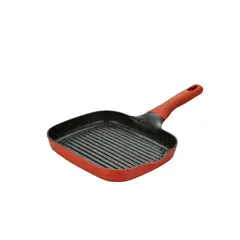 AMERCOOK - Grill Aluminio Forjado Alfetta de 24x28 cms