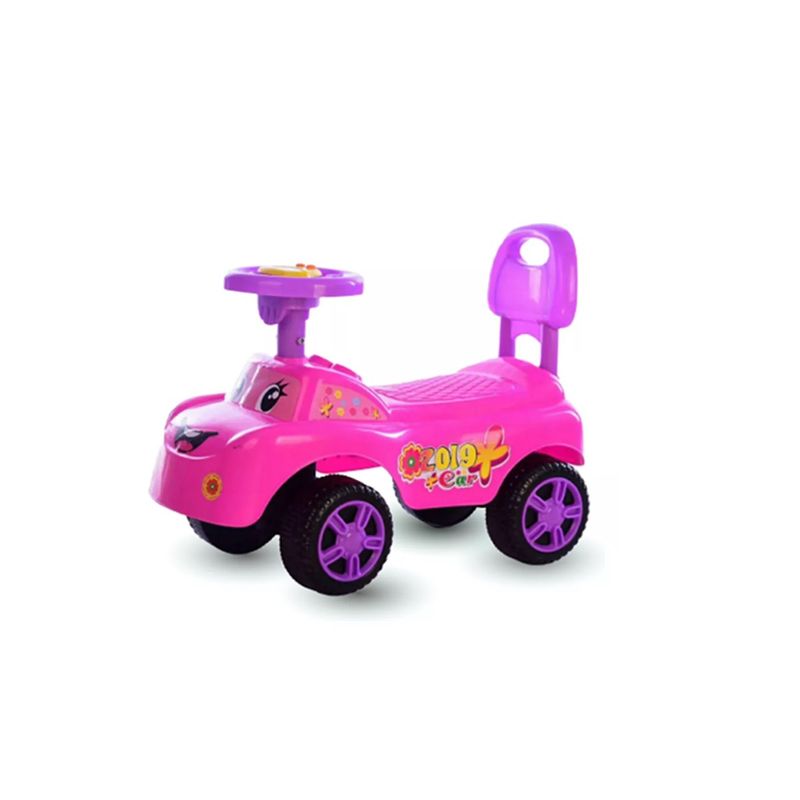 GENERICO - Correpasillo Mini Auto Rosado