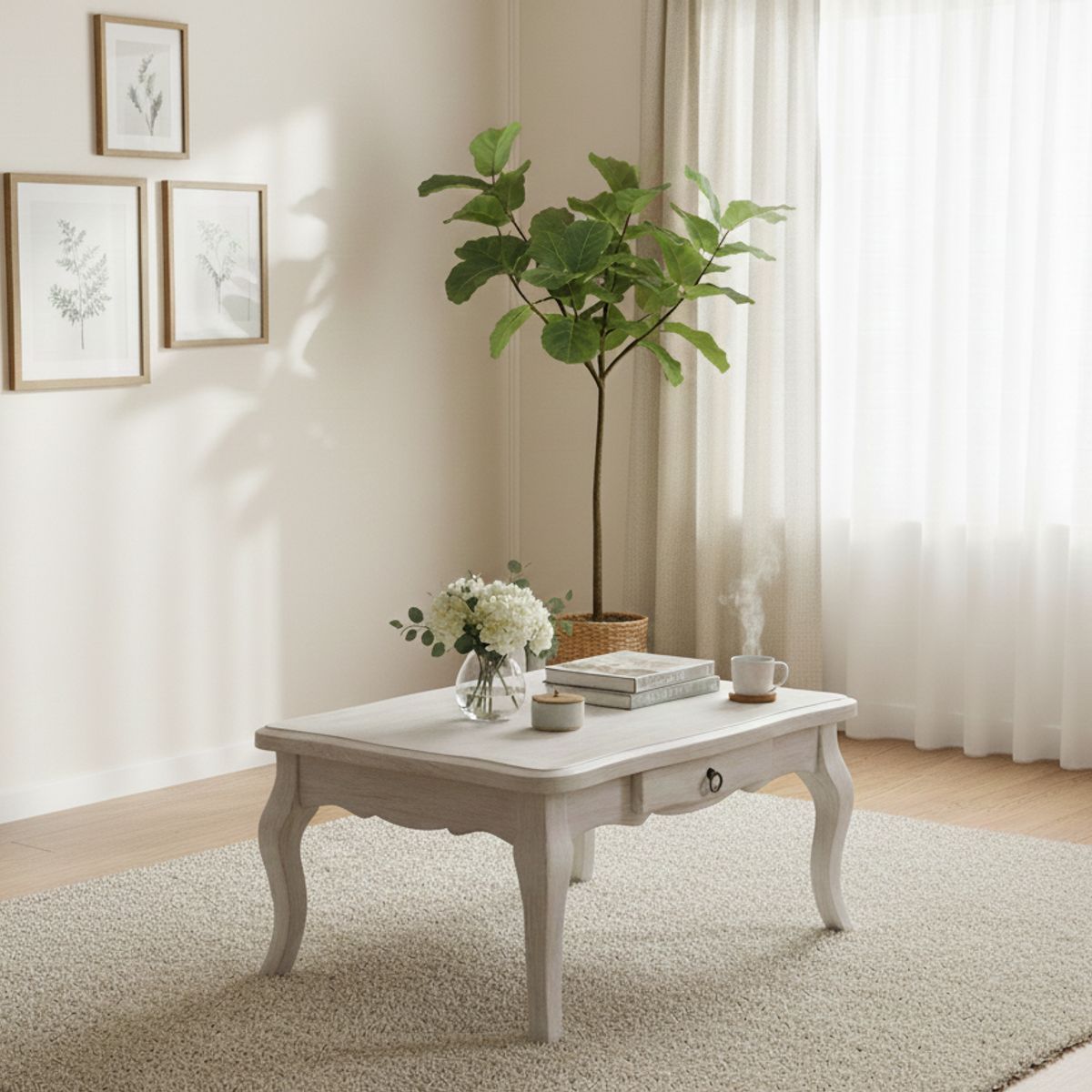 MUEBLES NATIVA - Mesa de Centro Normando Vintage