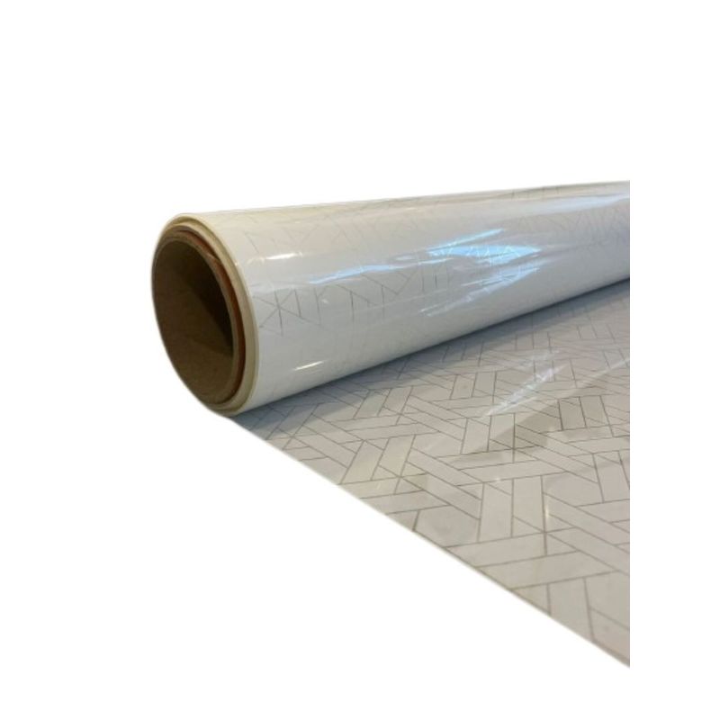 GLASSFILM - Film Diseño Geometrico 1,52 mts x 5 mts + Kit de instalación