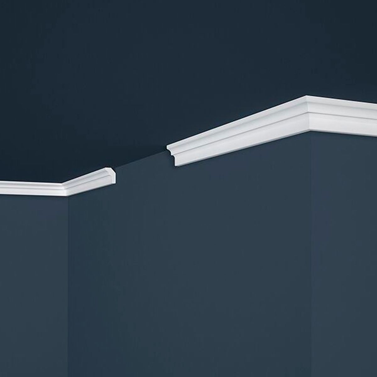 MARBET DESIGN - Moldura Cornisa E2 Ps 25x17mm x 2mts Caja 200unds