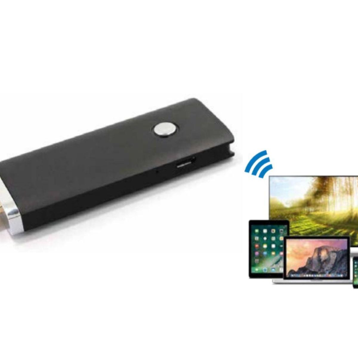 OEM - TRASMISOR MIRASCREEN 5GHZ WIFI DISPLAY DONGLE 1080P CONVERTIDOR