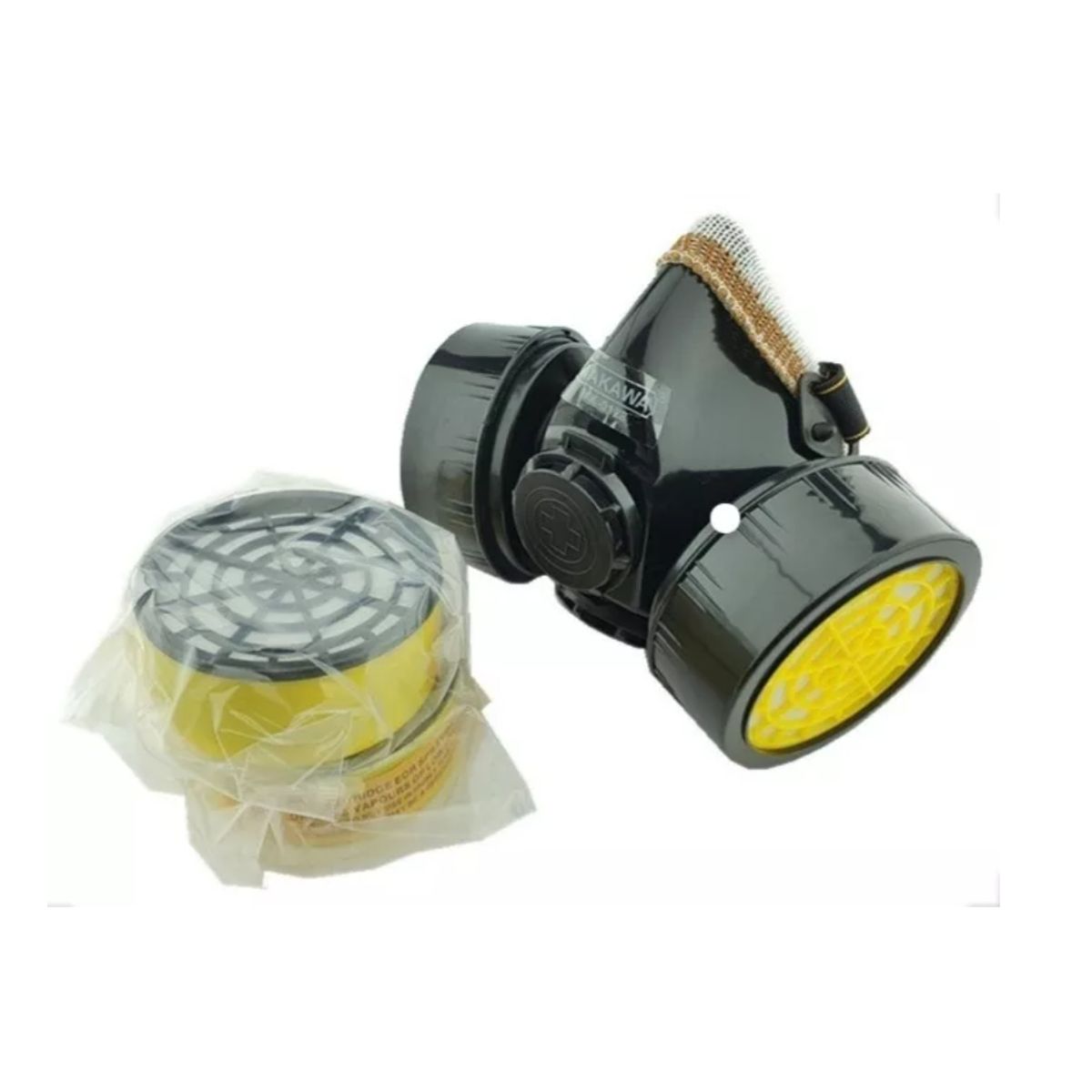 GENERICO - Mascara respirador profesional pintura fumigacion gases