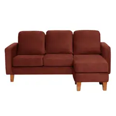 LATAM HOME - SECCIONAL VENECIA INTERCAMBIABLE TELA VELVET CHOCOLATE