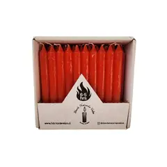 GENERICO - Pack de 50 velas Rojas