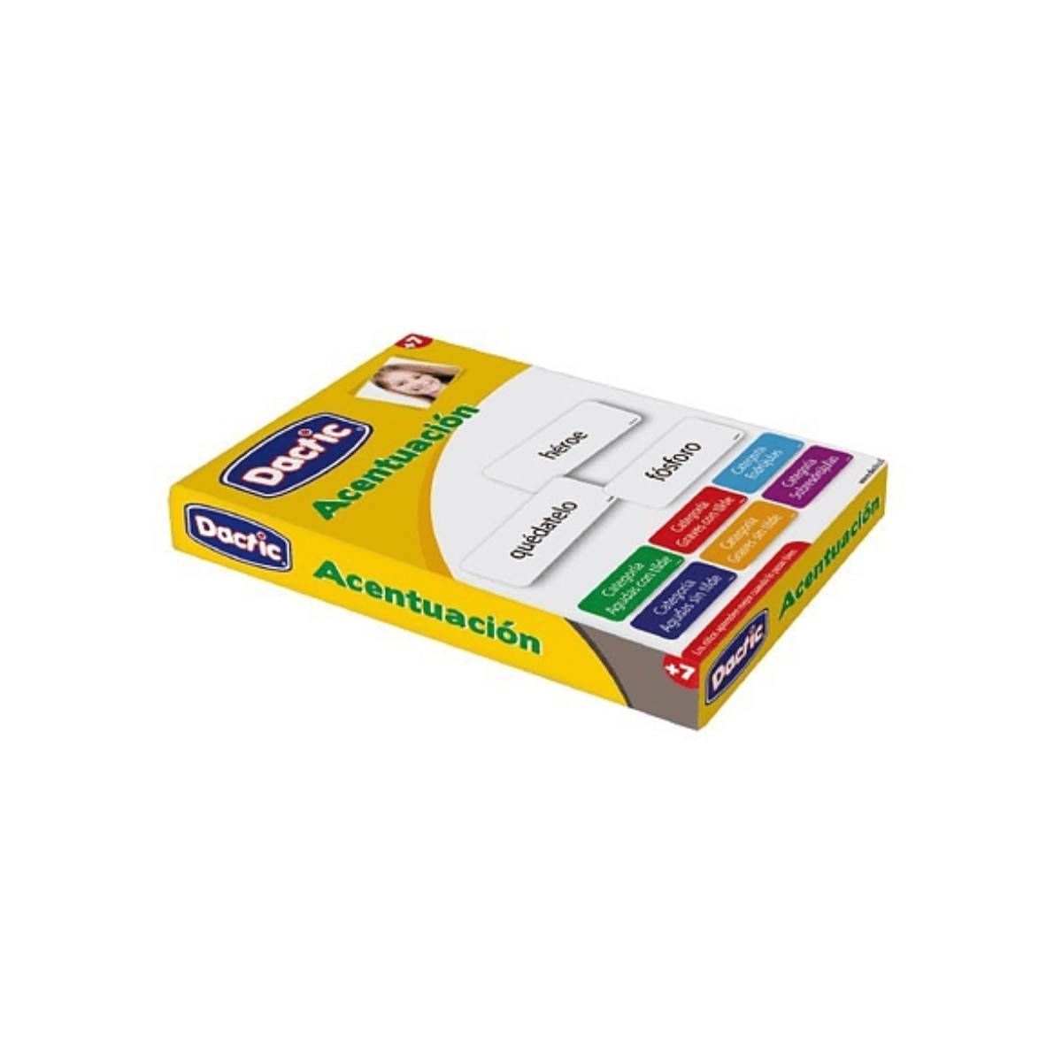 DACTIC - Cartas DACTIC 113 piezas acentuación para bebé