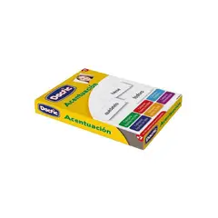 DACTIC - Cartas 113 piezas acentuación para bebé
