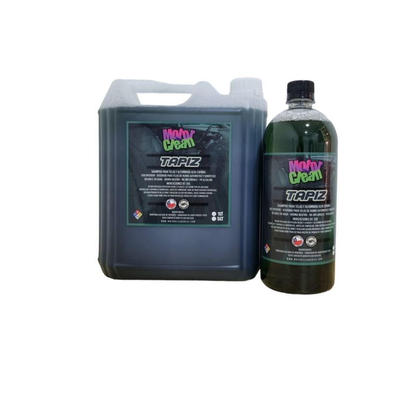 GENERICO - Shampoo Tapiz Alta espuma 1L MotorClean