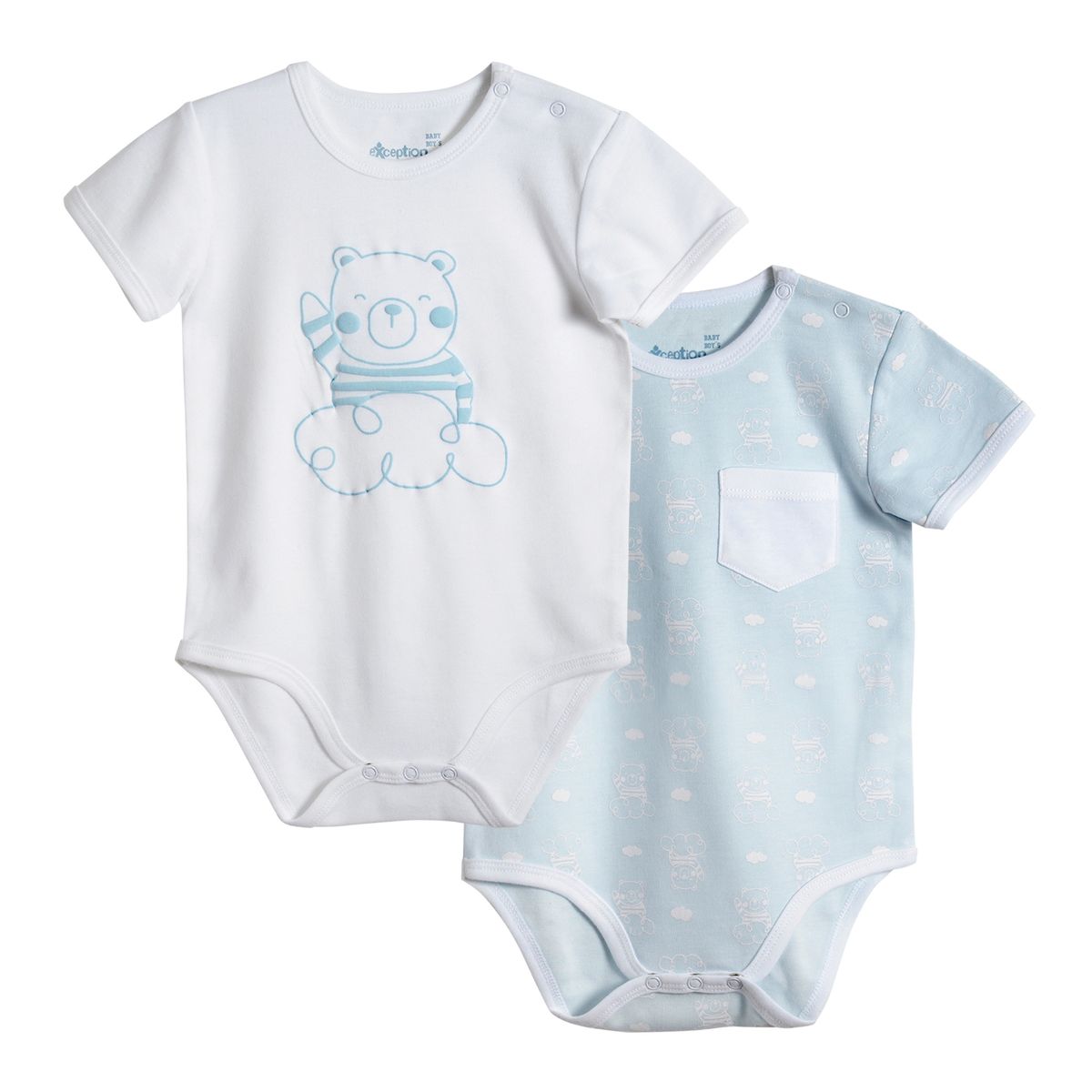 EXCEPTION - Pack 2 Body Bebé Niño Exception