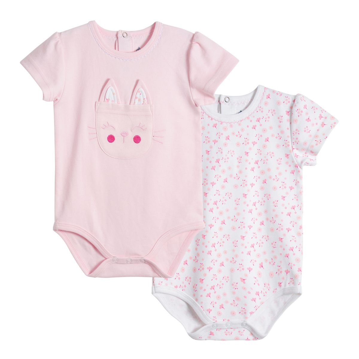 EXCEPTION - Pack 2 Body Bebé Niña Exception