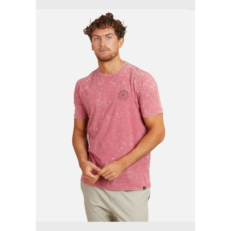 MAUI AND SONS - Polera South Beach Tee Hombre Burdeo Maui And Sons