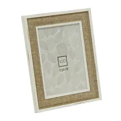 VGO - Marco simil madera rustico Beige 15x20 cm