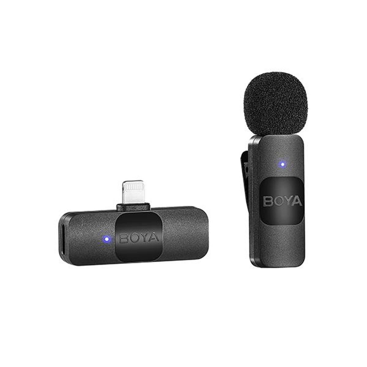 BOYA - Boya BY-V1 Micrófono Inalámbrico Ultra Compacto y Portable - Lightning
