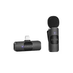 BOYA - BY-V1 Micrófono Inalámbrico Ultra Compacto y Portable - Lightning