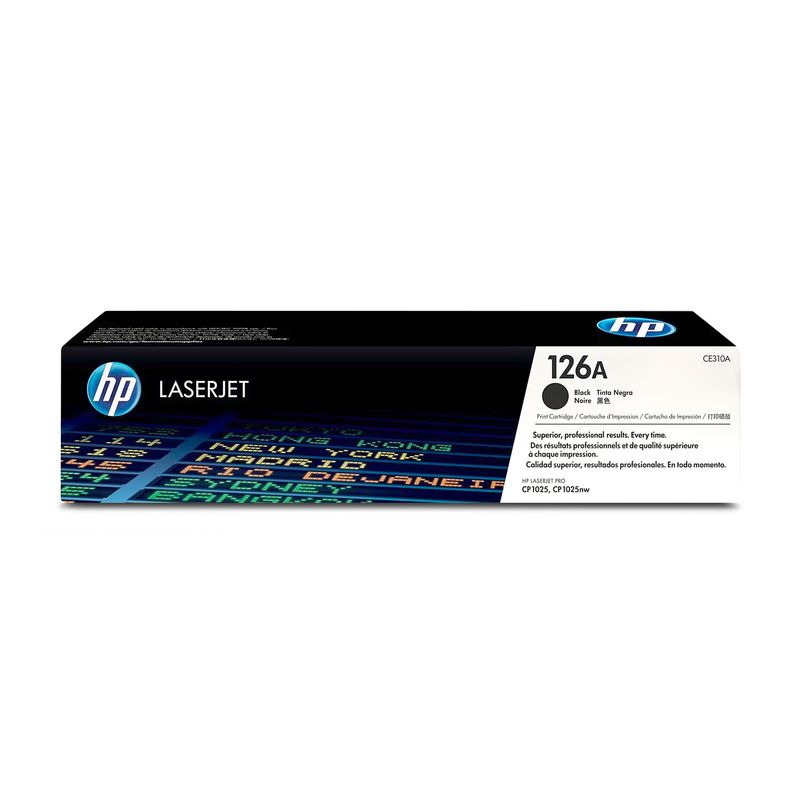 HP - Toner Hp 126A  CE310A Negro Original Cp1025 M175